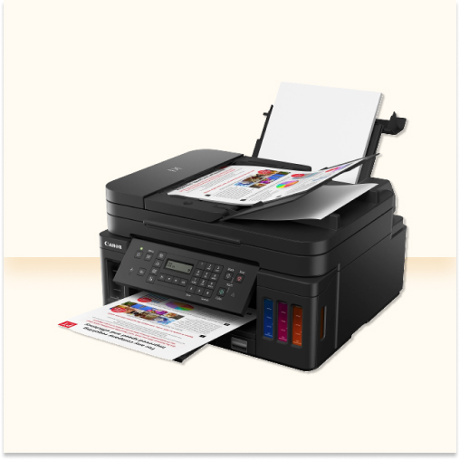 Canon® PIXMA™ MegaTank G7020 Wireless Inkjet All-In-One Color Printer - Image 3