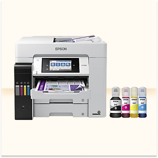 Epson® EcoTank® Pro ET-5850 Wireless Inkjet Printer
