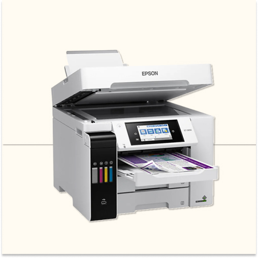 Epson® EcoTank® Pro ET-5850 Wireless Inkjet Printer - Image 3